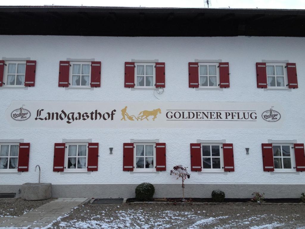 ホテル Landgasthof Goldener Pflug フラスドルフ エクステリア 写真